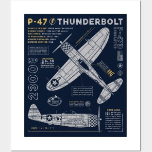 P-47 Thunderbolt Posters and Art